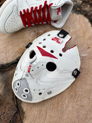 Upcycled Jordan 1 x Jason Voorhees Mask (1st Edition)