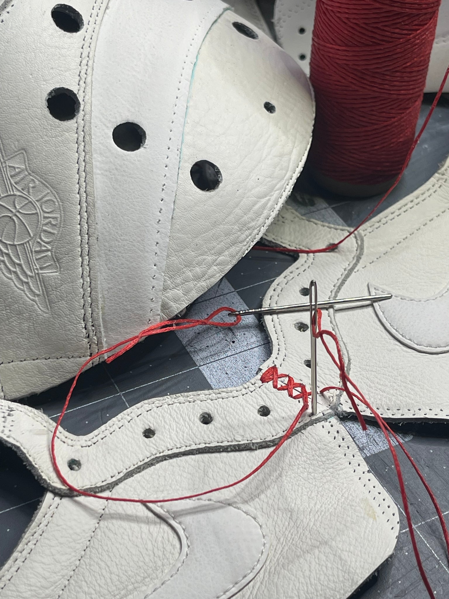 Upcycled Jordan 1 x Jason Voorhees Mask (1st Edition)