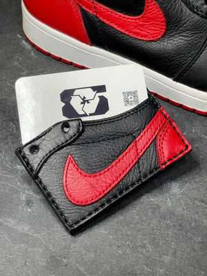 Upcycled Bred 1 Cardholder Wallet